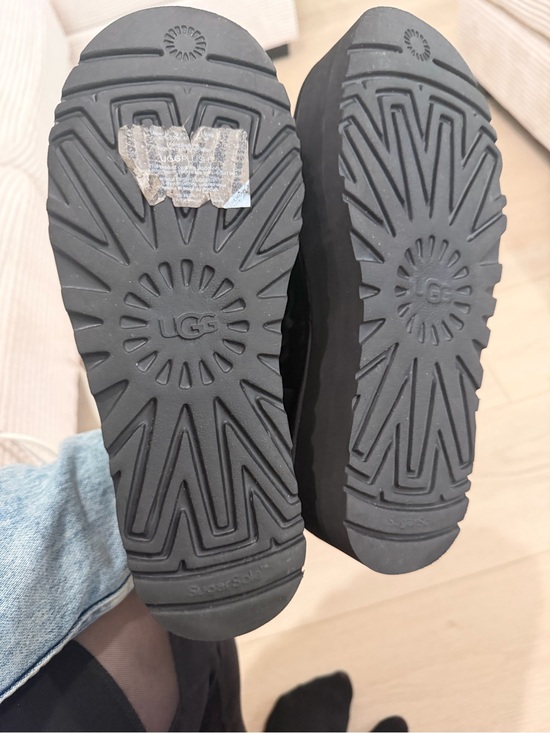 UGG Shoes - UGG Black Treaded Rubber Outsole Pair